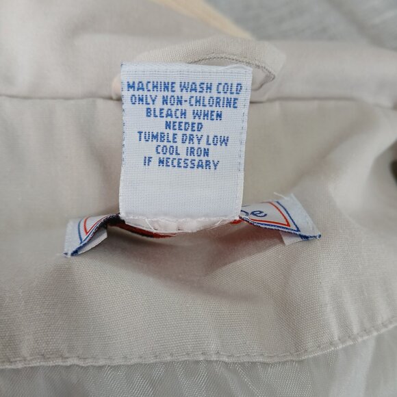 Haband Casual Joe Tan Hunting and Fishing Utility Vest Men's Size Large - Picture 7 of 9